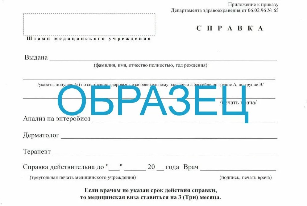 Фото справки