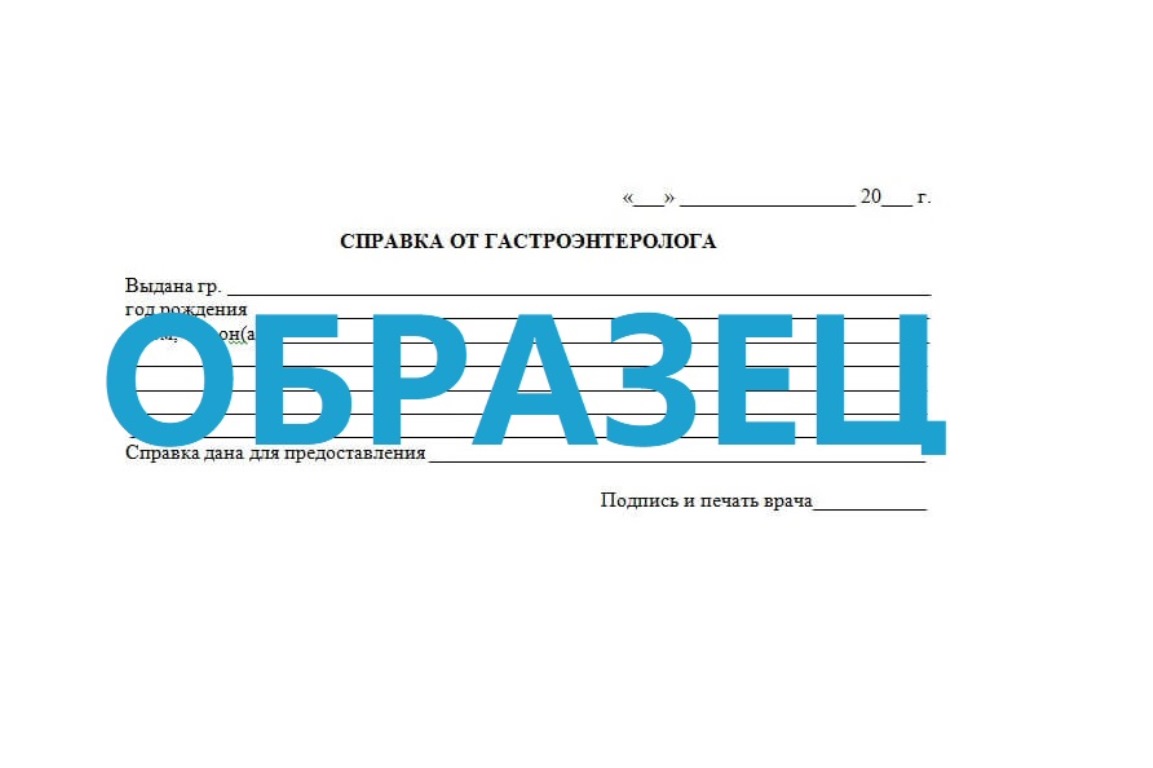 Фото справки